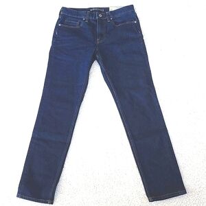 NWT Everlane Uniform Men Jeans The Slim Jean High Stretch Dark Indigo Denim
